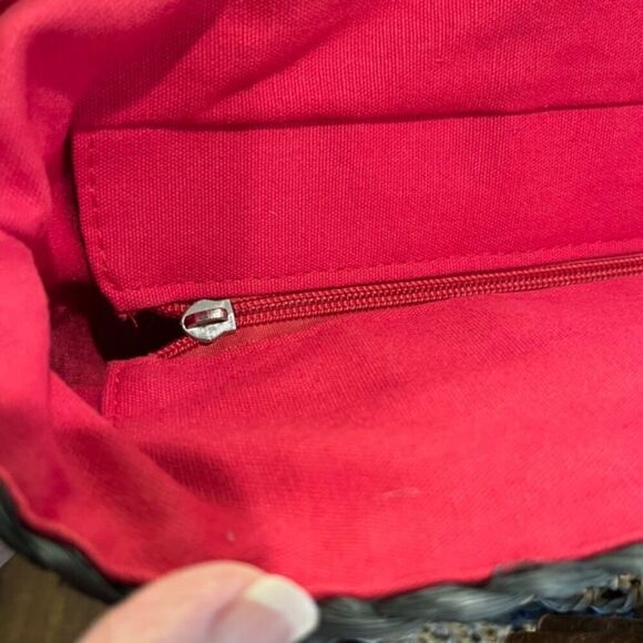 Caribbean Joe Straw Market Beach Tote Bag - Picture 7 of 13